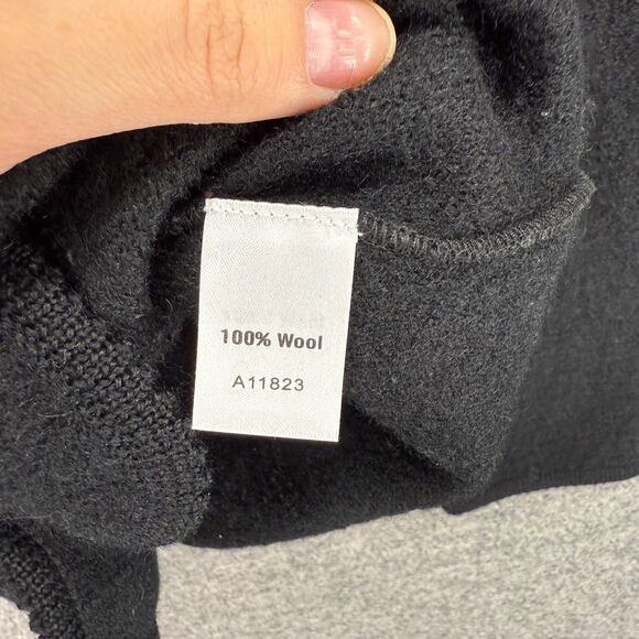 The Tog Shop Cardigan Women S Small Black Wool Knit Button Long Sleeve Casual - Picture 4 of 7